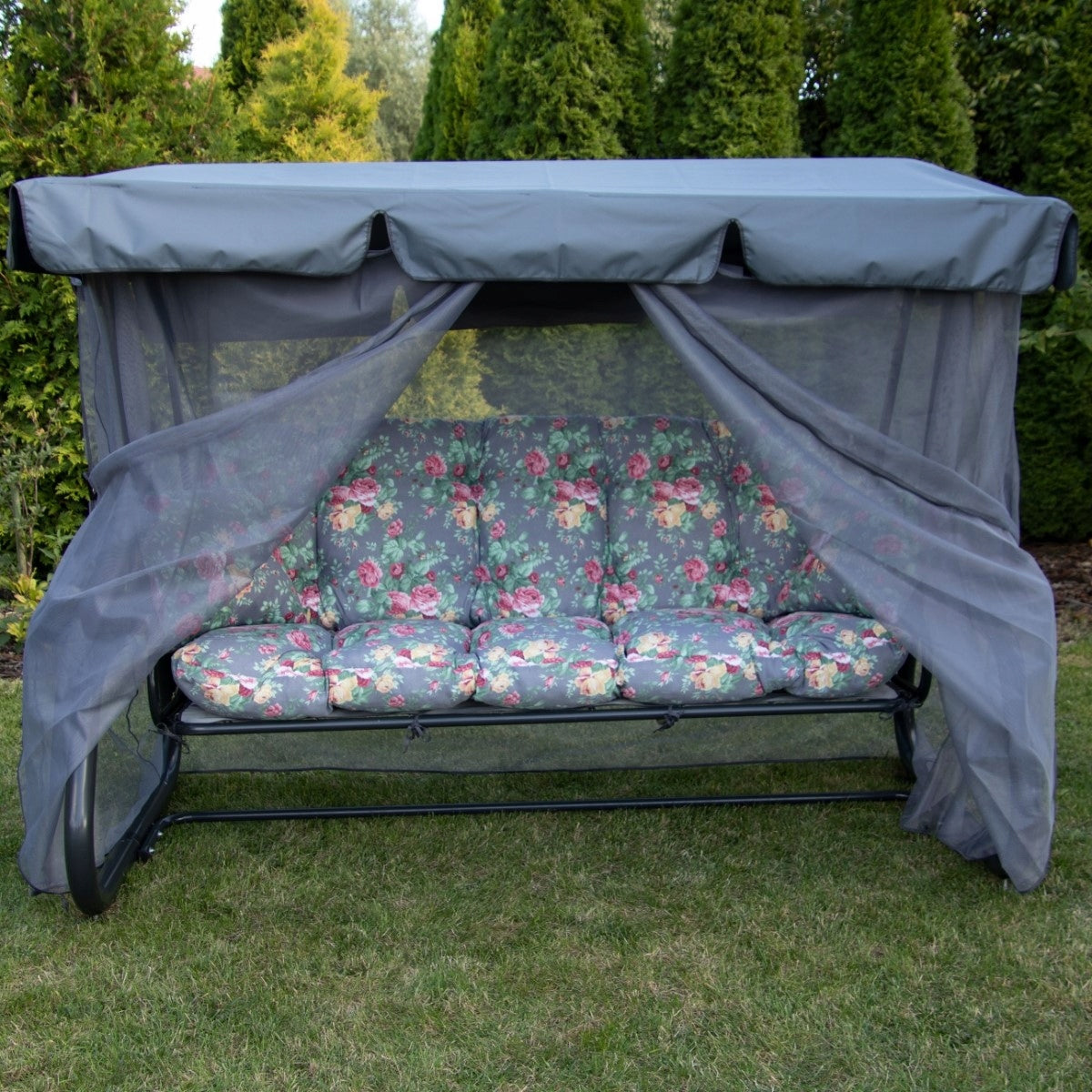 Mosquito Net for Garden Swing PRESIDENT color Grey Manufacturer Luksart