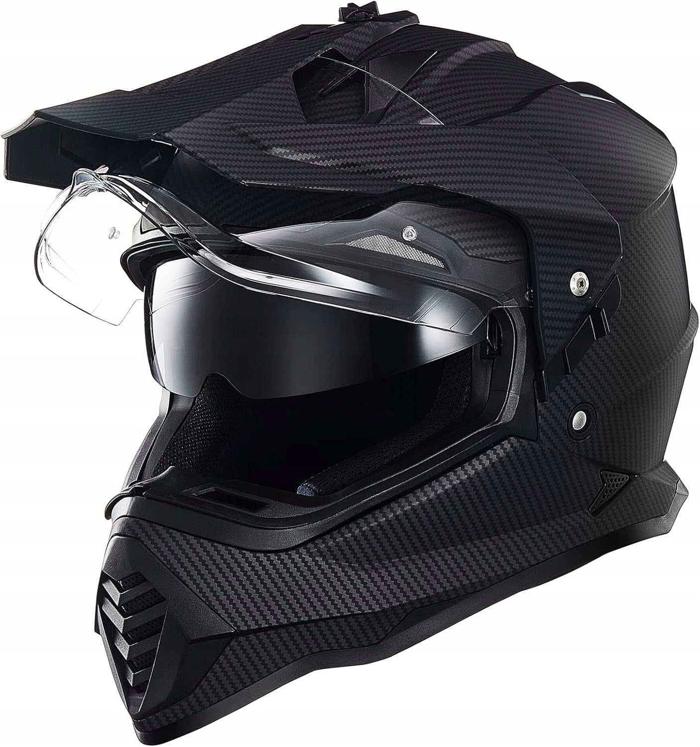 Motocross Helmet ILM WS902 Dual Sport Enduro Adventure Size M