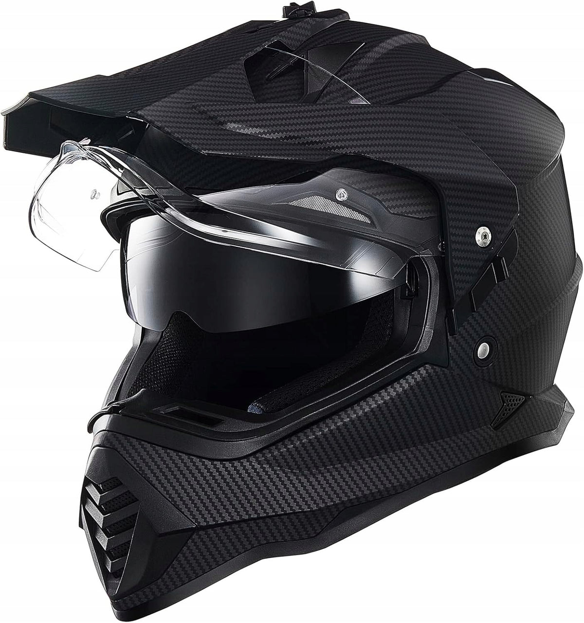 Motocross Helmet ILM WS902 Dual Sport Enduro Adventure Size M