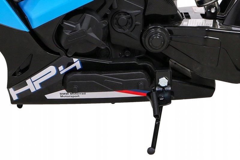 Motor BMW HP4 for children's battery Blue + Auxiliary wheels + Free EAN (GTIN) 5903864952841