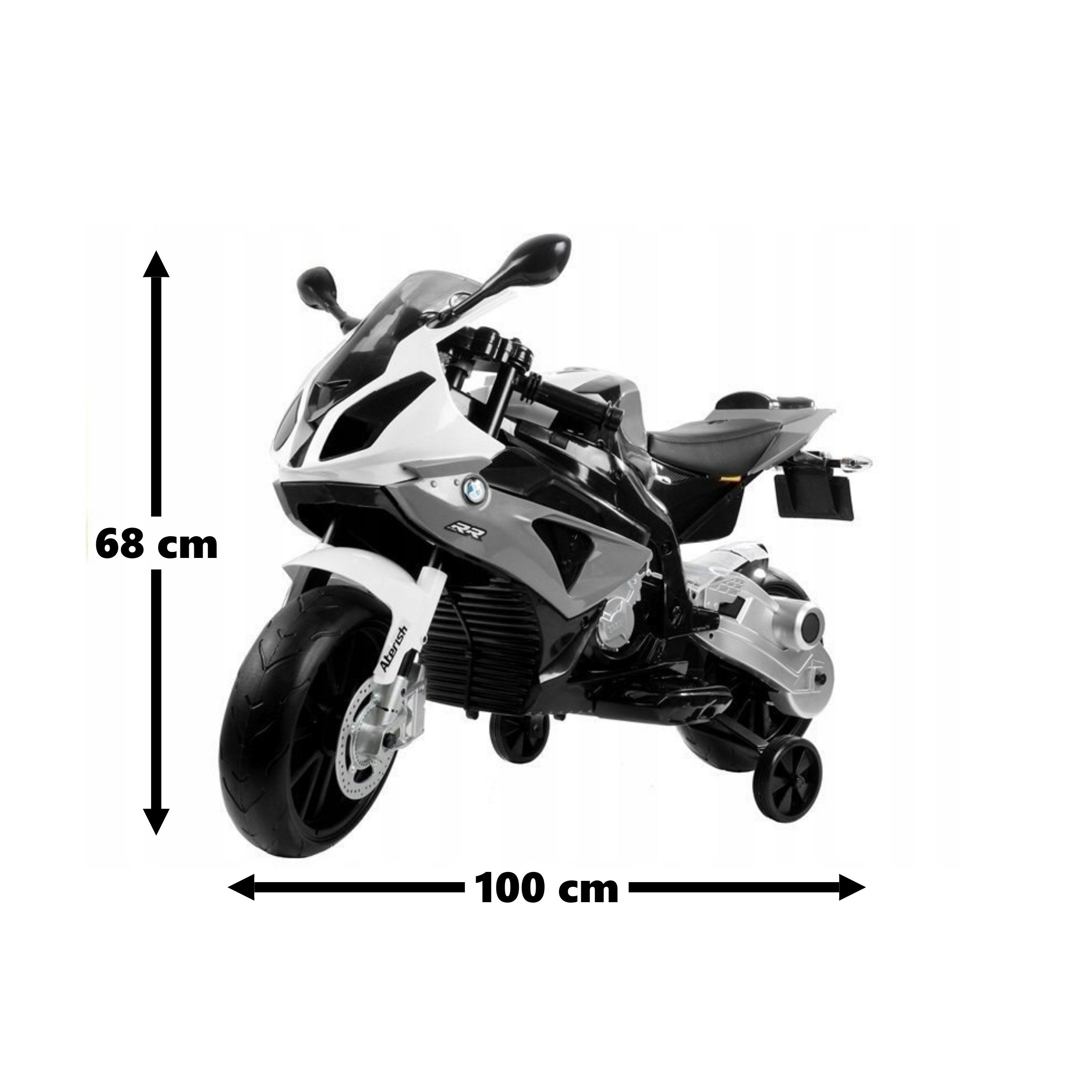 Motor Battery Operated Kids Electric Tricycle LED Lights Silver Brand Tojsy