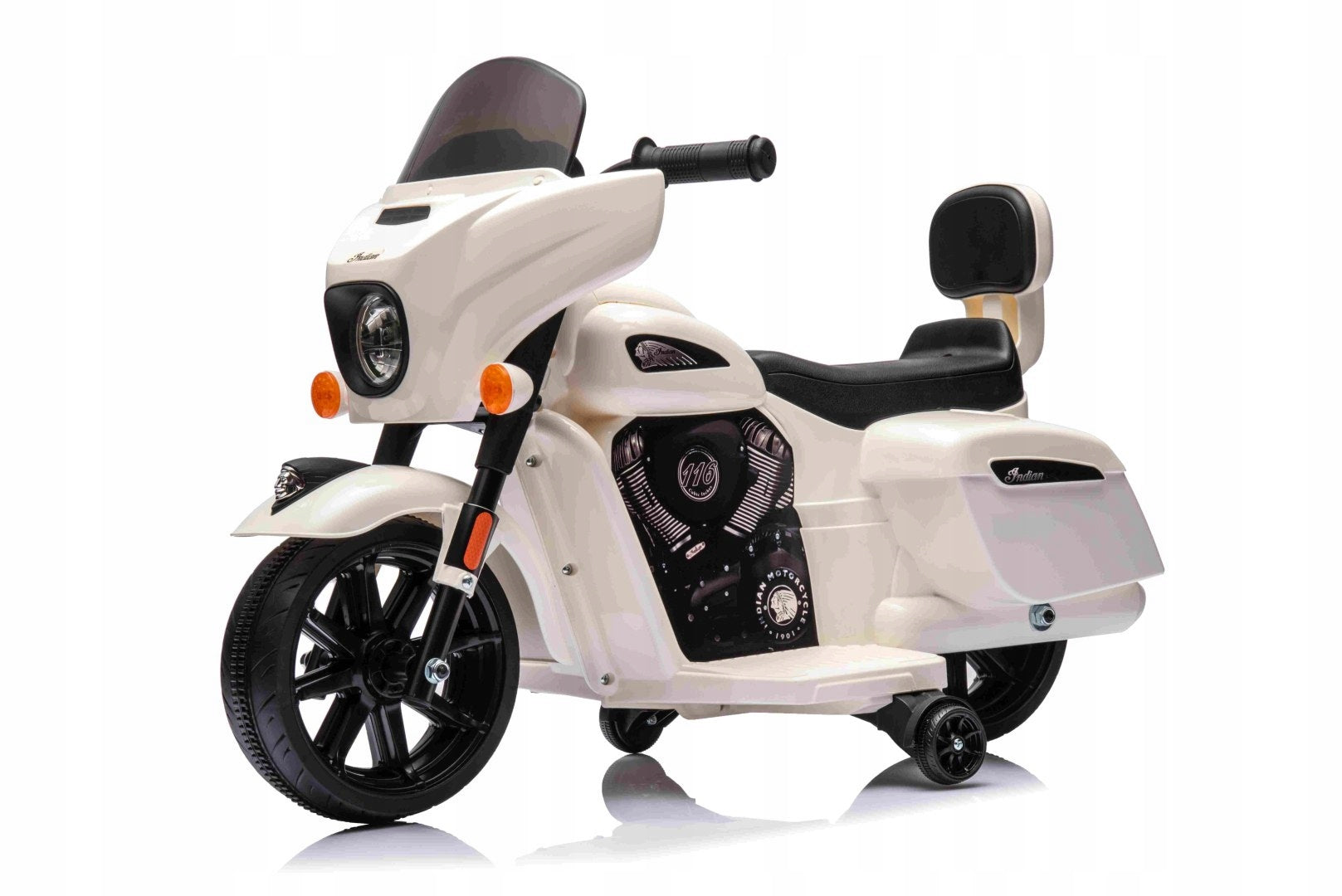 Motor Battery Operated Vehicle Chopper INDIAN White 35W