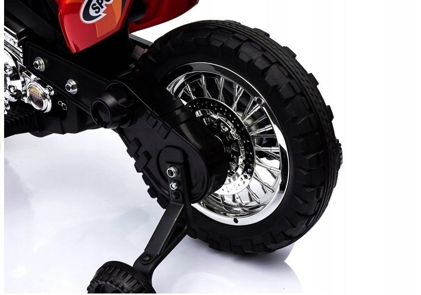 Motor Cross for Kids Battery Operated Auxiliary Wheels LED Sounds Manufacturer code 5902808159391