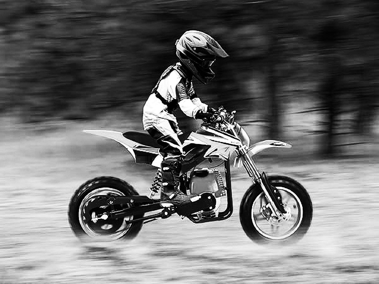 Motor Mini Cross Combustion Kids 6+ XTR 701 49cm3 (Pull-start), Blue Manufacturer code 701 pull-start