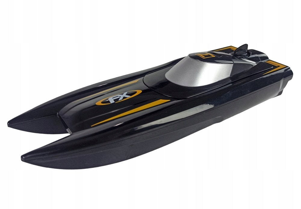 Motorboat R/ C 1:47 2,4G range 50m 290x230 mm Lean Toys Brand LEAN Toys