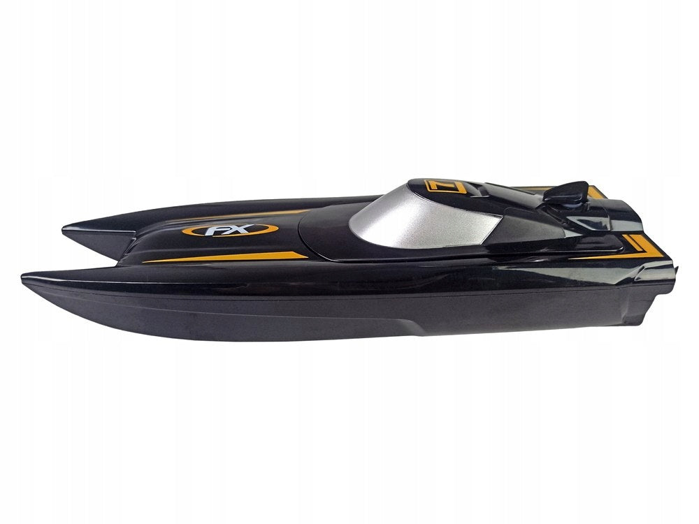 Motorboat R/ C 1:47 2,4G range 50m 290x230 mm Lean Toys Kid's age 14+ years