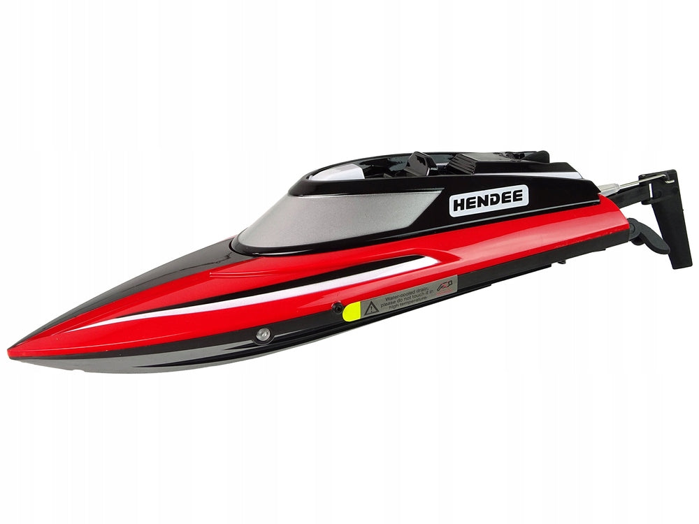 Motorboat R/ C 2,4G red 20- 25 km/ h 320x160 mm Lean Toys Brand LEAN Toys