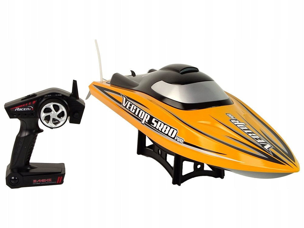 Motorboat R/ C Brushless ARTR SR 80 PRO 74 km/h 910x240 mm Lean Toys Kid's age 0+