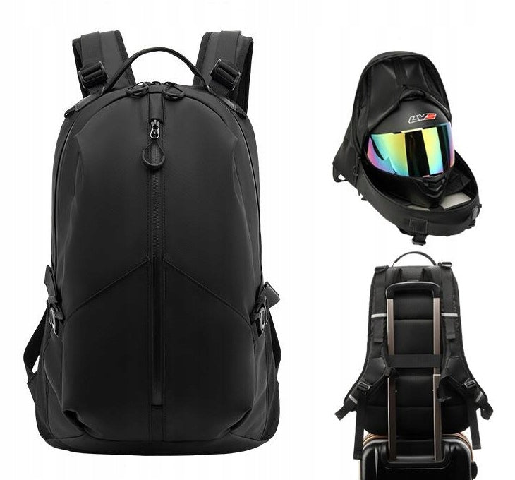Motorcycle Backpack 50L Waterproof Helmet Laptop Travel Sports ZM16
