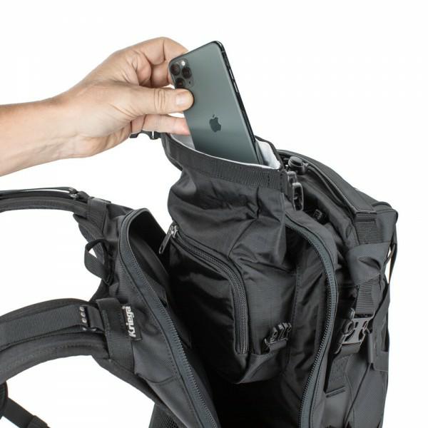 Motorcycle Backpack Kriega Trail 18 Black Manufacturer Kriega
