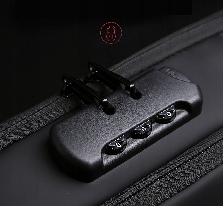 Motorcycle Backpack One Shoulder Anti Theft USB TSA Waterproof I223 Product weight with unit packaging 0.5 kg