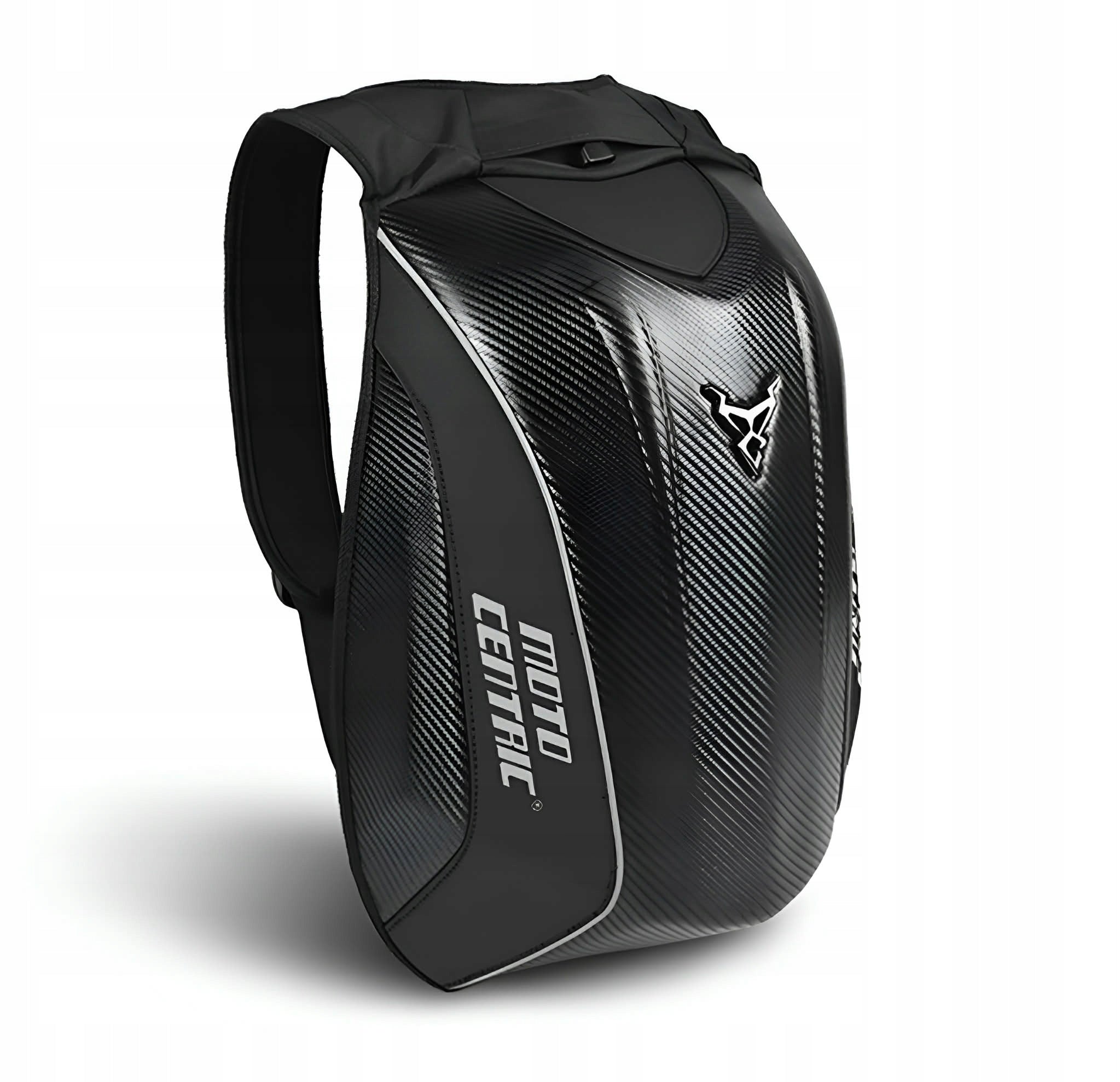 Motorcycle Backpack for Laptop Waterproof Carbon Black 30L Packaging status original