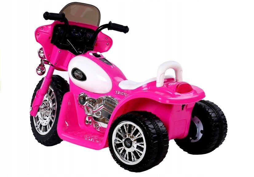 Motorcycle Battery Tricycle JT568 Police For Children LED Lean Cars Maximum speed 3 km/h