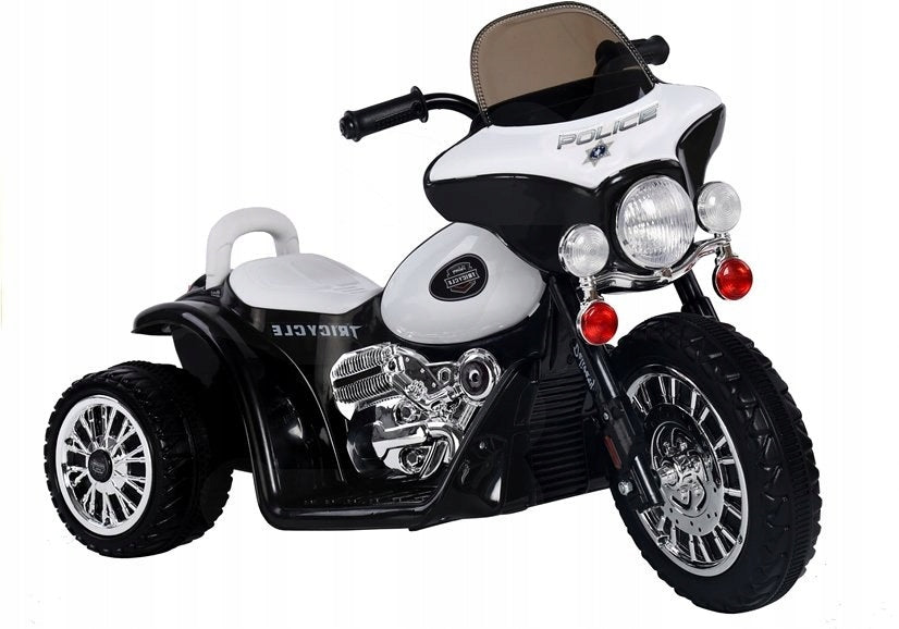 Motorcycle Battery Tricycle JT568 Police For Children LED Light