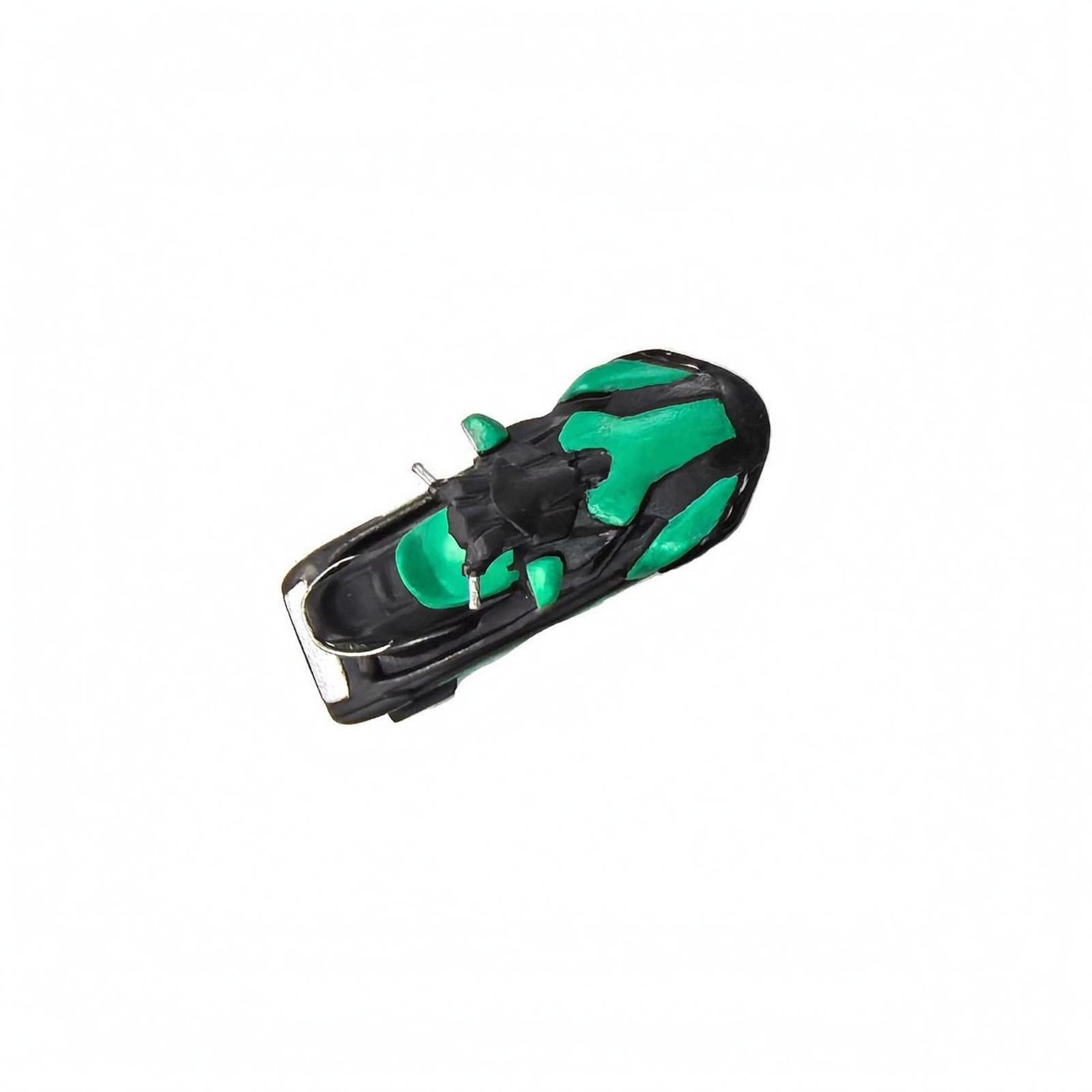 Motorcycle Boat Model Aerodynamic Resin Motorcycle Model Green Motorboat