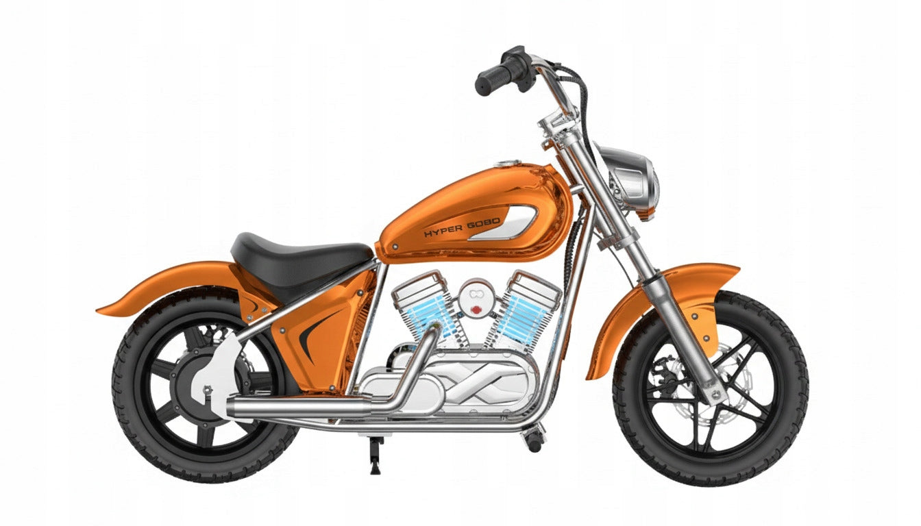 Motorcycle Chopper M5 Hyper GoGo Orange up to 80 kg 36V 500W up to 25km/h up to 30km