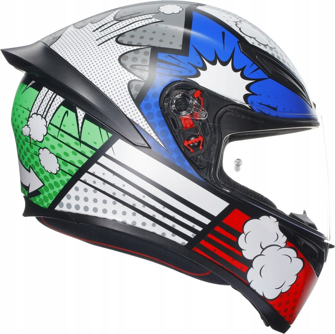 Motorcycle Helmet AGV K1 S Bang Italy L Size L