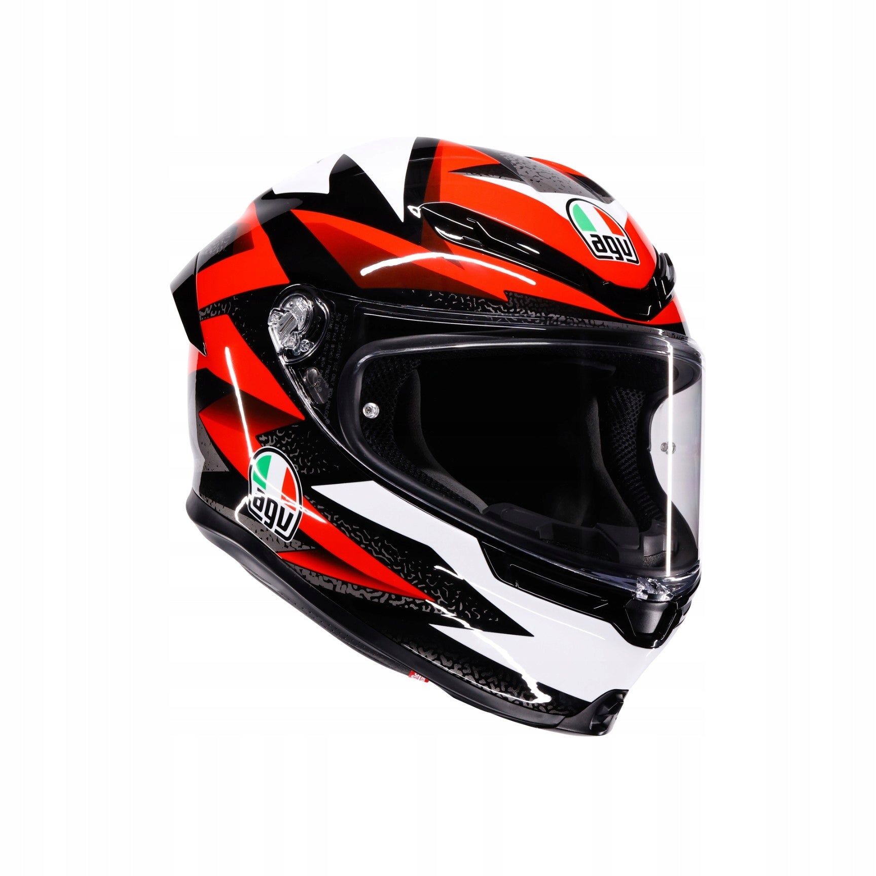Motorcycle Helmet AGV K6 S Braven Black/Red/White S