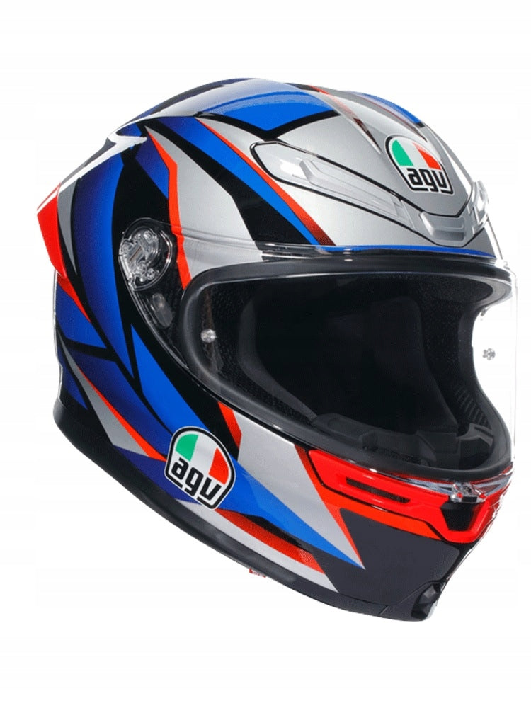Motorcycle Helmet AGV K6 S Slashcut Black/Blue/Red S Manufacturer AGV