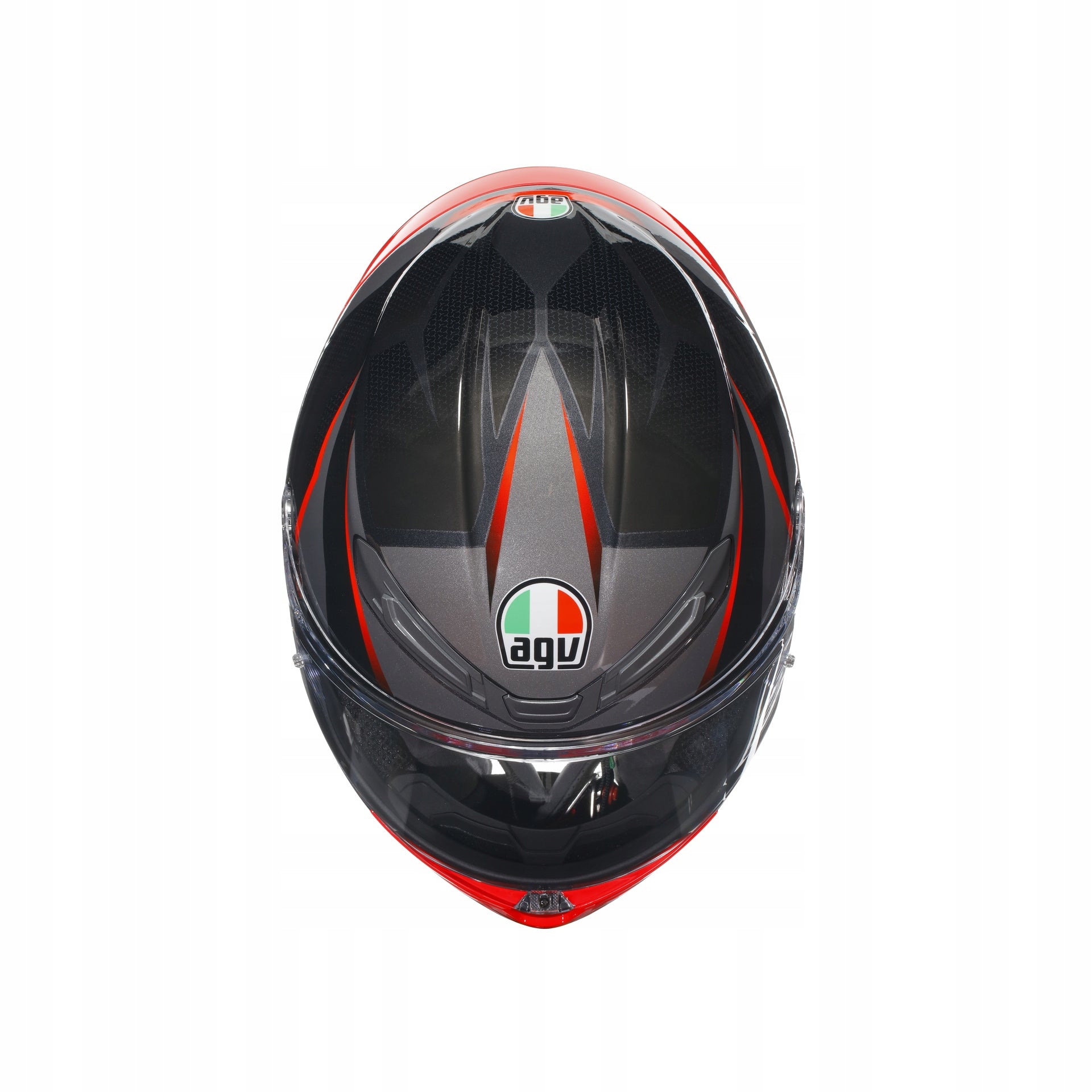 Motorcycle Helmet AGV K6 S Slashcut Black/Grey/Red XS Manufacturer AGV