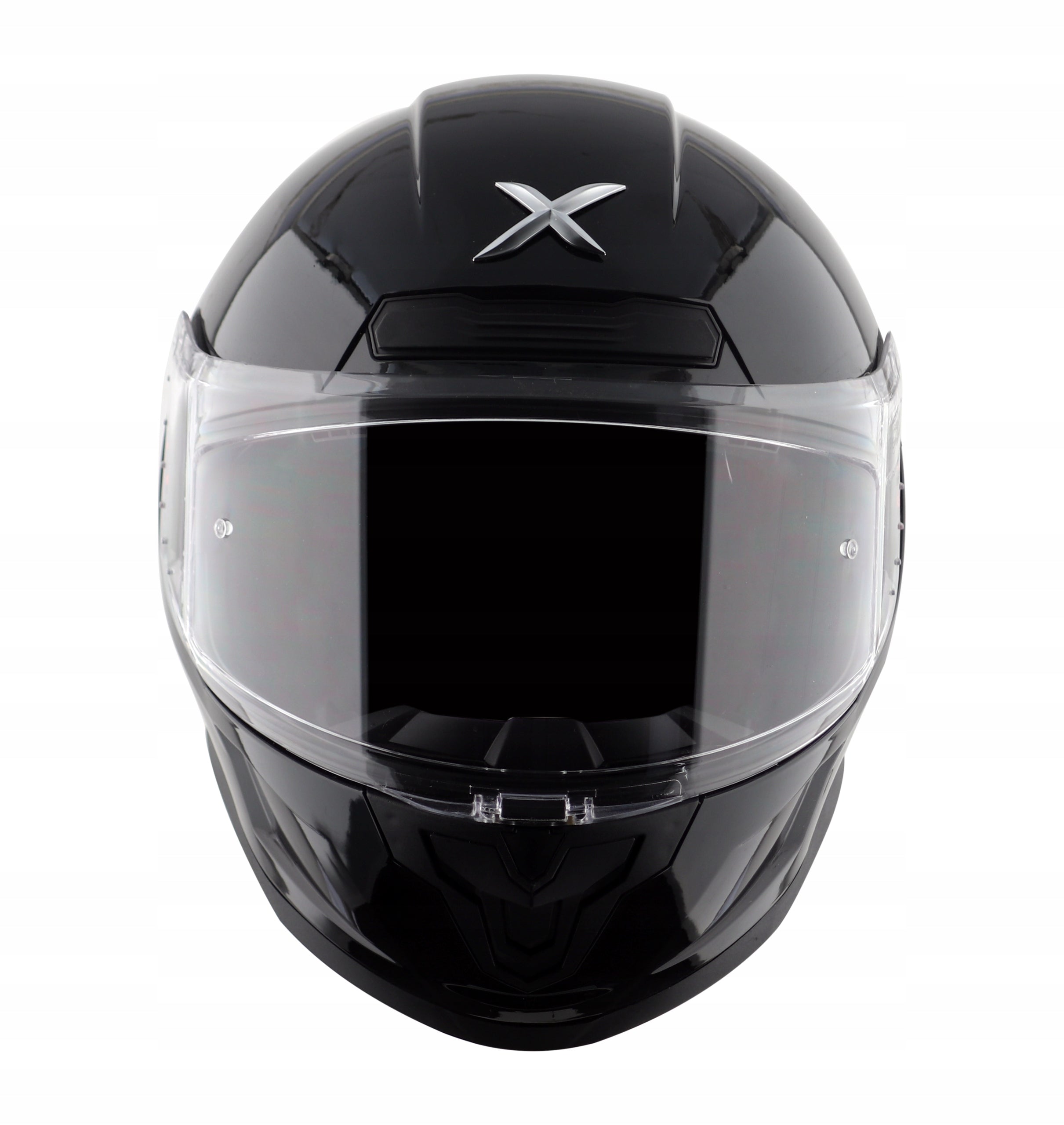 Motorcycle Helmet AXOR Saber Black + Crossbody Bag, Size M Packaging status original