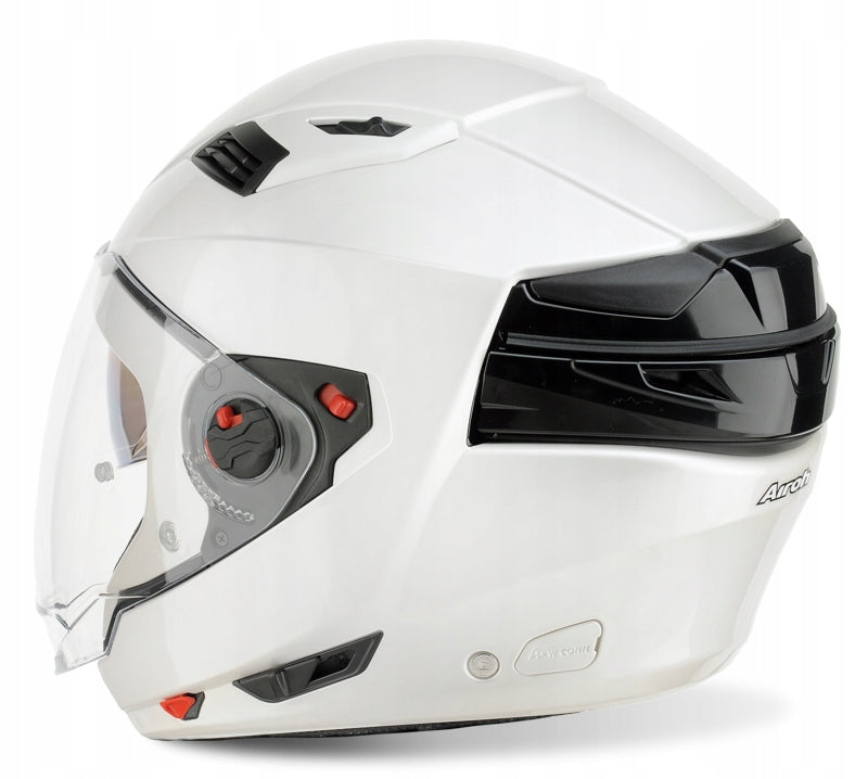 Motorcycle Helmet Airoh Executive White Gloss XL Manufacturer Airoh