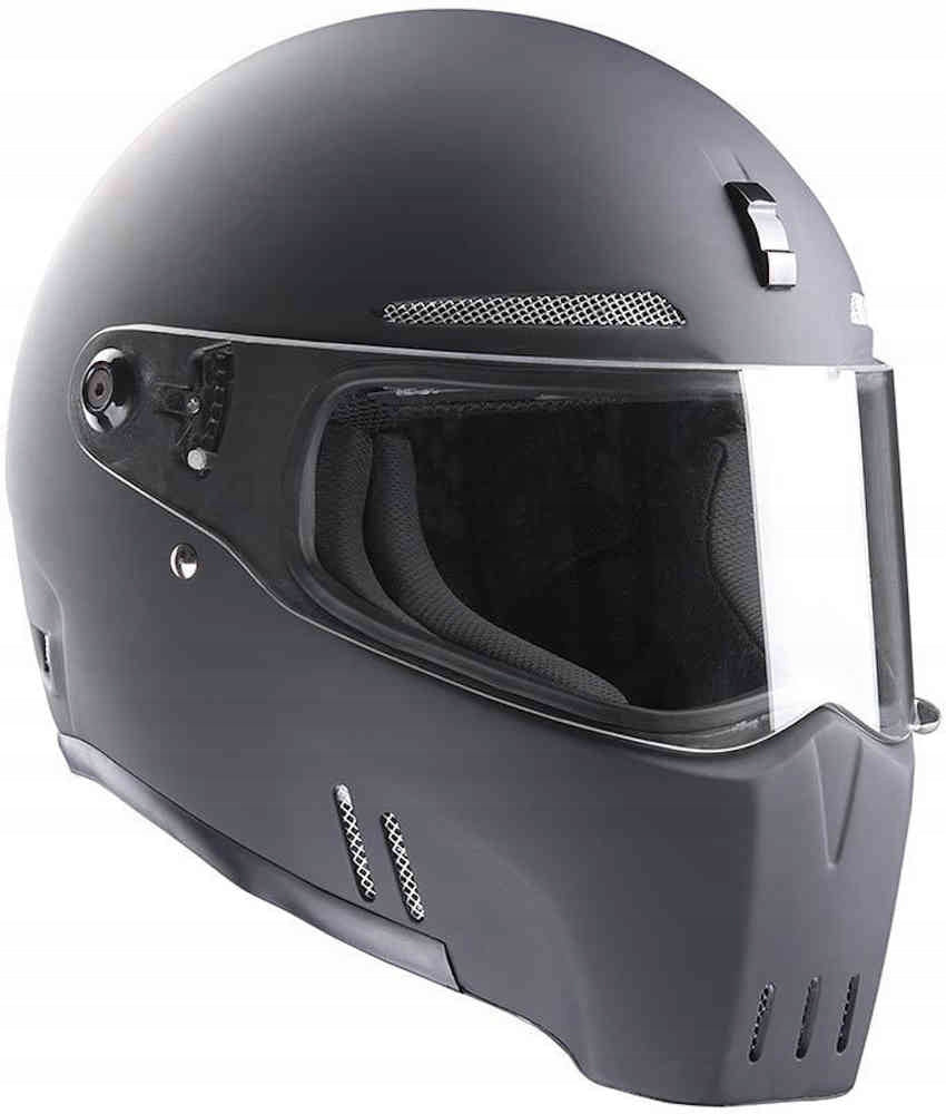 Motorcycle Helmet Bandit Alien II Dull Black L