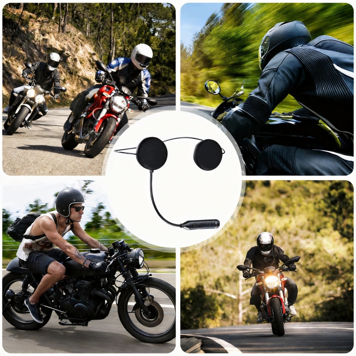 Motorcycle Helmet Headphones, Noise Cancellation and Loud Talk Manufacturer no brand