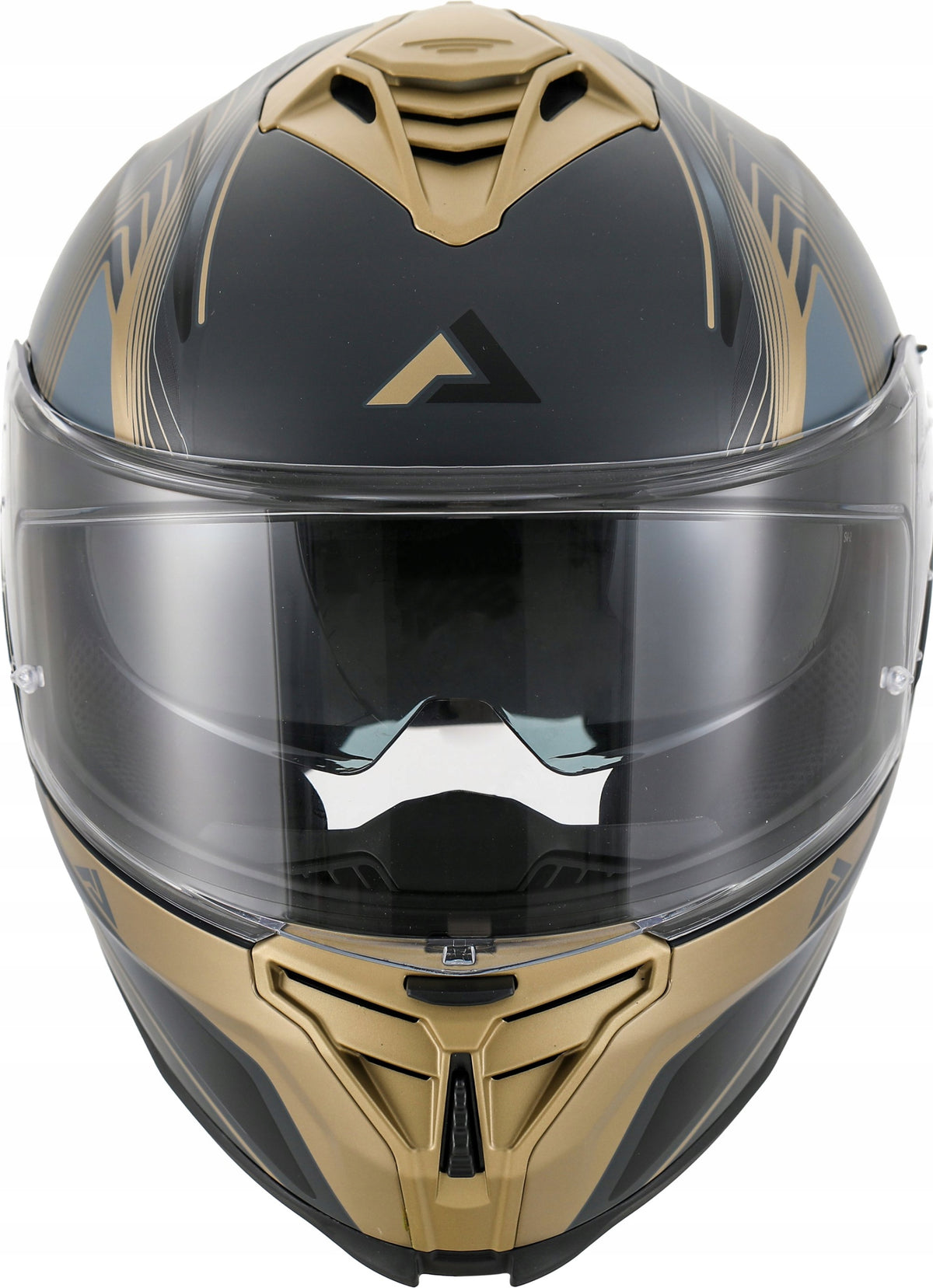 Motorcycle Helmet, Integral Apex FI200 Madrid, Size M, Black & Gold EAN (GTIN) 6438235273885