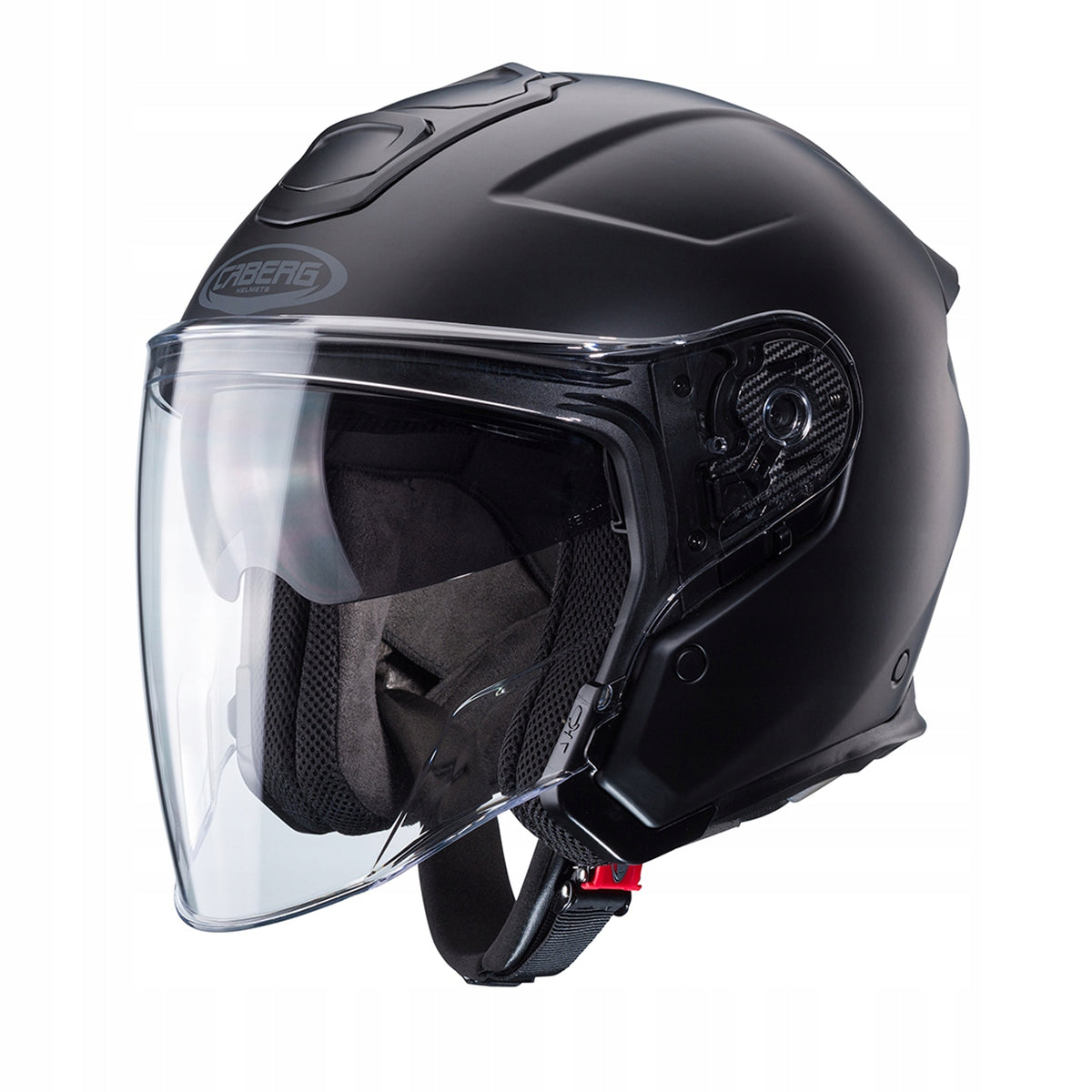 Motorcycle Helmet JET composite CABERG FLYON II MAT NEW MODEL ECE 2206 L