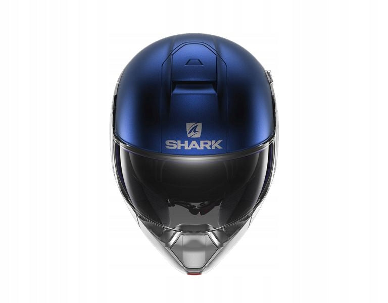 Motorcycle Helmet Jaw SHARK EVOJET DUAL matt/blue/grey Roz XS Manufacturer Shark