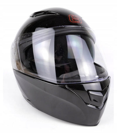 Motorcycle Helmet Jaw Speeds Comfort II Black Glossy L 1650g 59-60 EAN (GTIN) 8902613152508