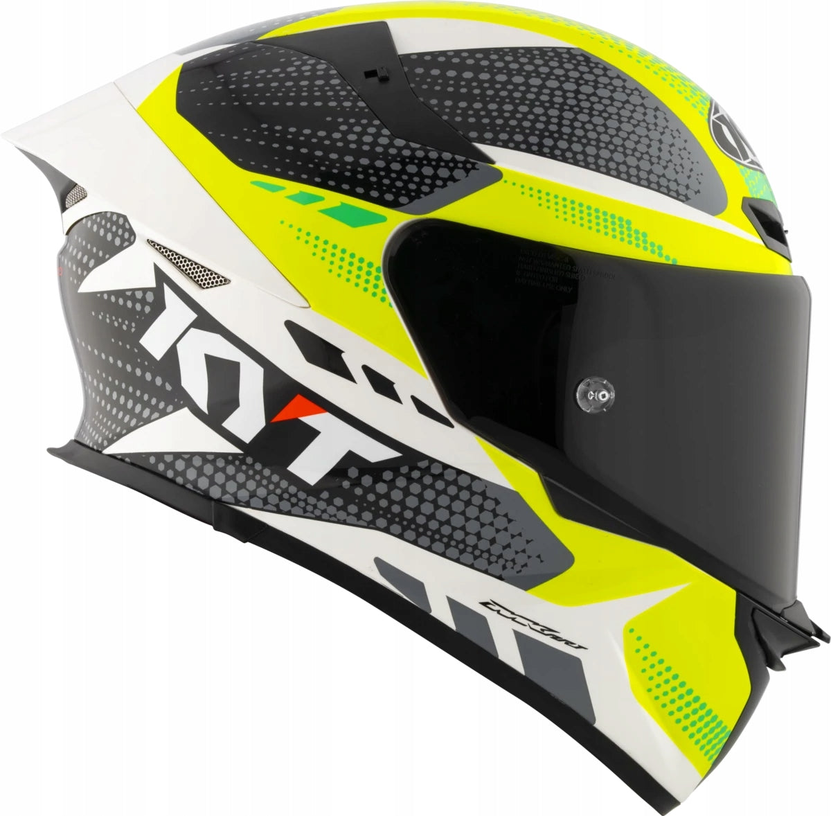 Motorcycle Helmet KYT TT-REVO GEAR Black/Yellow L Size L