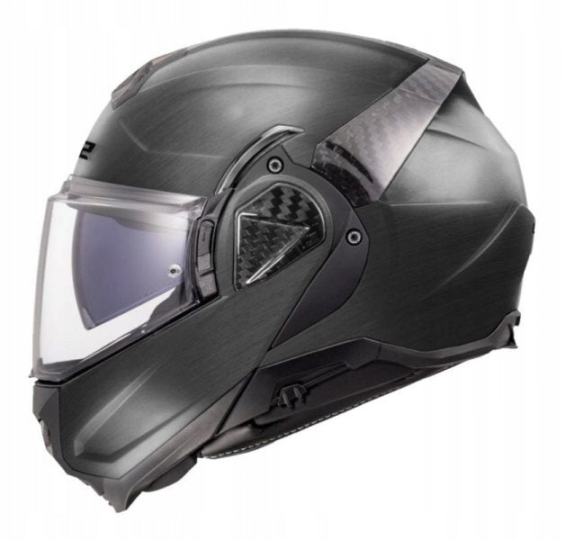 Motorcycle Helmet LS2 | ADVANT II JEANS Titanium | Jaw Helmet | FF910 EAN (GTIN) 6942141779343
