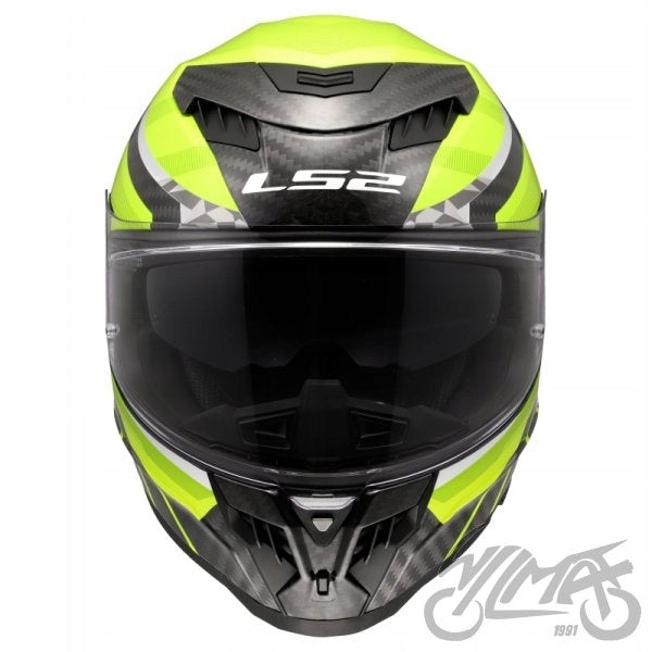 Motorcycle Helmet LS2 Integral | Dragon TRAX H-VIS Yellow | FF807 Manufacturer's catalog number AK1680752547