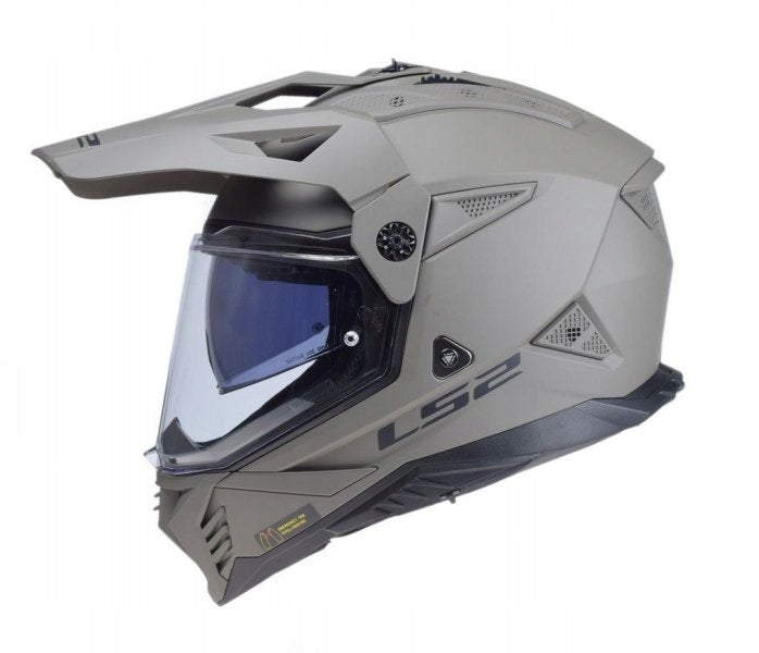 Motorcycle Helmet LS2 | PIONNER II DEVOR MATT SAND| MX702 Manufacturer's catalog number AK4670224174