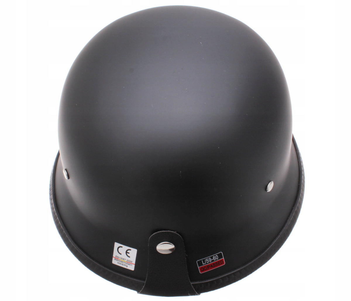 Motorcycle Helmet Open German Headcap Helmet Veteran Size L Manufacturer's catalog number 8849657336498