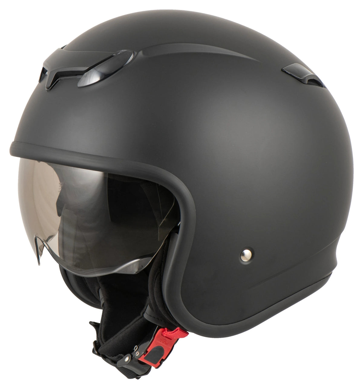 Motorcycle Helmet Open Jet Sun II Motor Scooter Blenda Black Mat Size L Manufacturer's catalog number 21571704