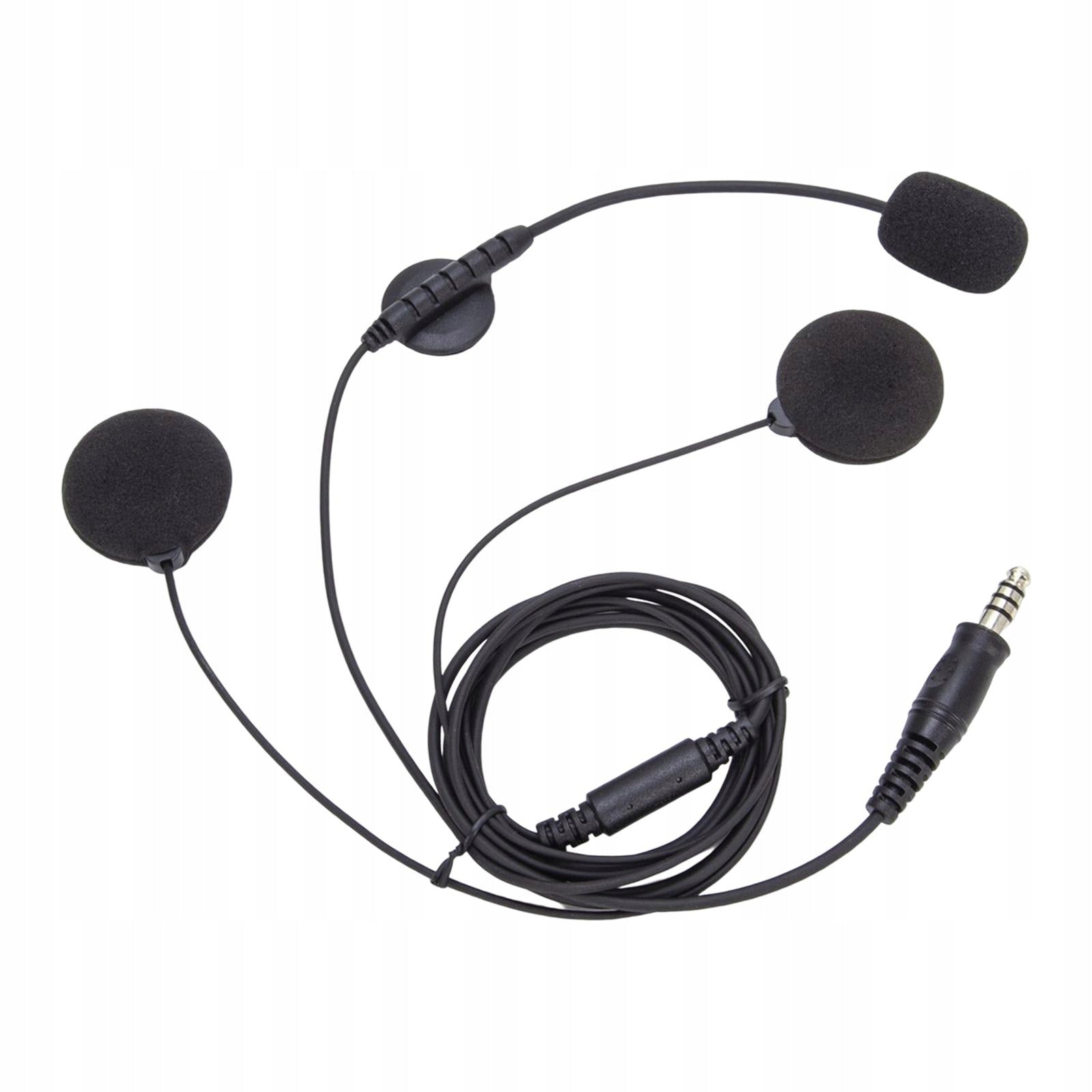 Motorcycle Helmet Radio Headset Microphone, Two Way Radio Headset