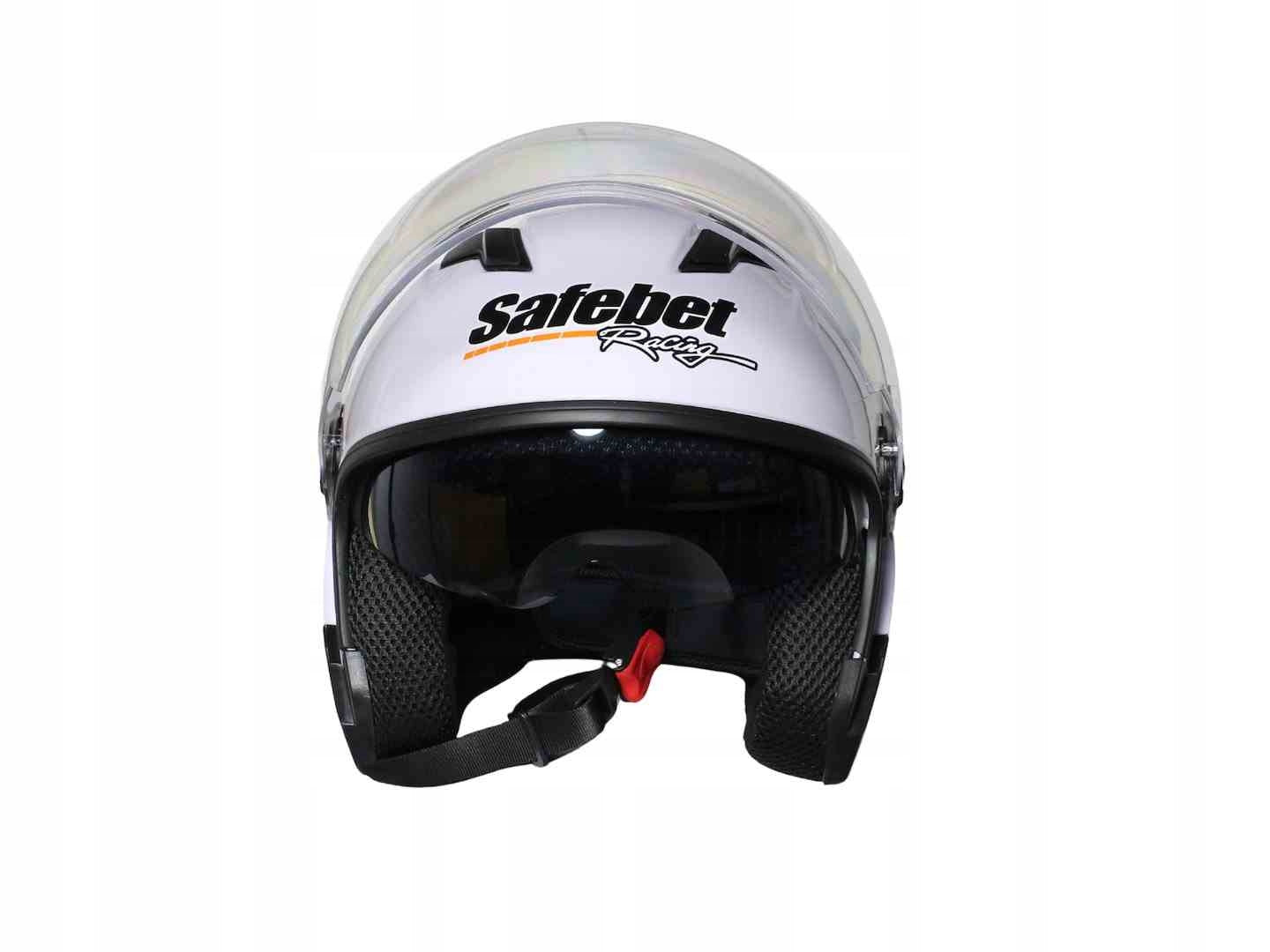 Motorcycle Helmet SAFEBET HF-223 White L (Without ECE approval) Packaging status original