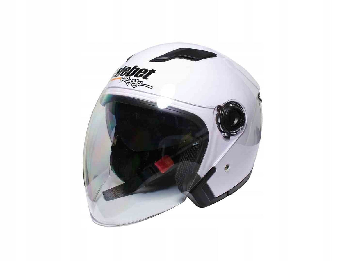 Motorcycle Helmet SAFEBET HF-223 White L (Without ECE approval)
