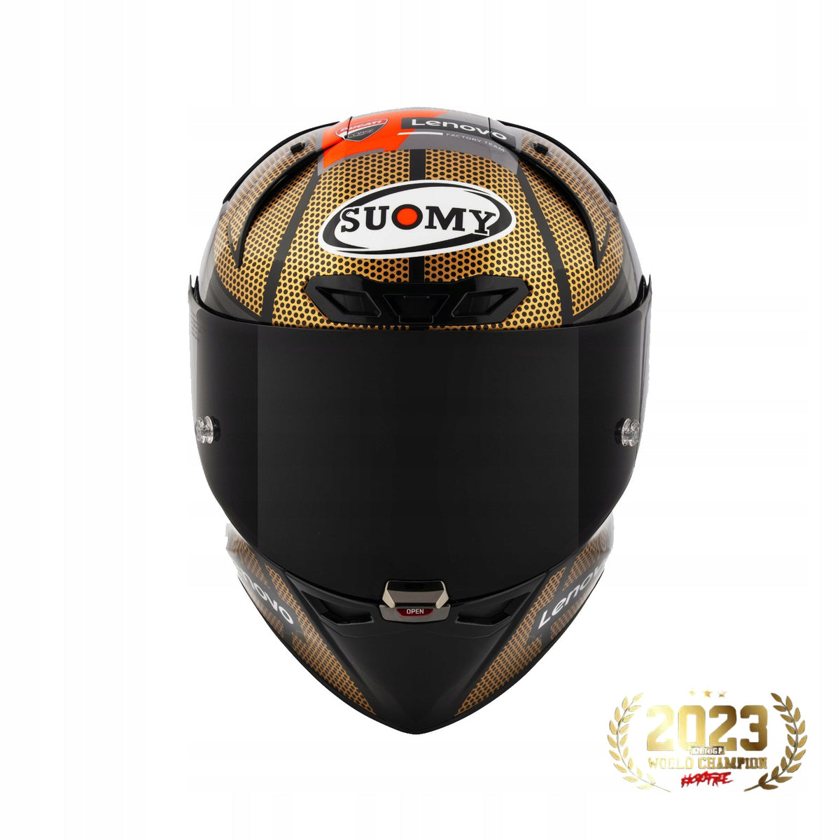 Motorcycle Helmet SUOMY S1-XR GP PECCO WORLD CHAMPION 2023 GOLD LIMITED L Manufacturer Suomy