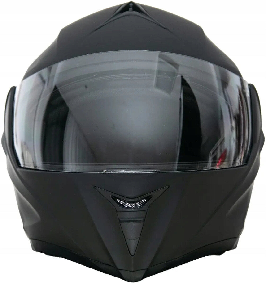 Motorcycle Helmet TORQ TORQ-808 Black (Size XL) Size XL