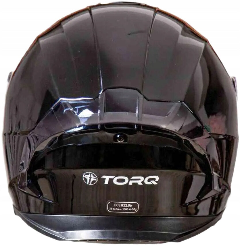 Motorcycle Helmet TORQ TORQ-820 Black Gloss (Size XL) Manufacturer no brand