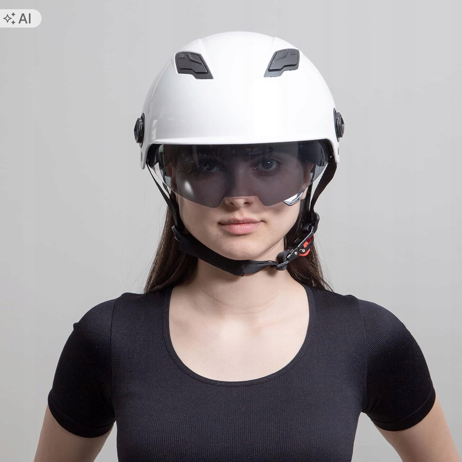 Motorcycle Helmet for Scooter Bike Skateboard Roller Skates Westt L- XL 59-62 White Manufacturer Westt