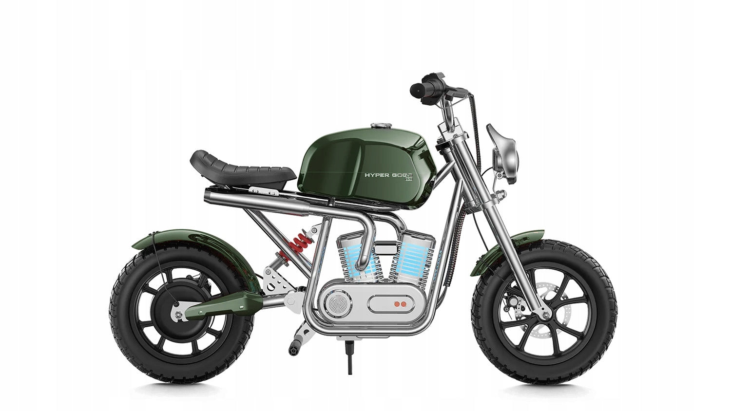 Motorcycle Hyper Gogo S9 Green 36V 500W for Teenagers! up to 80kg to 30km!