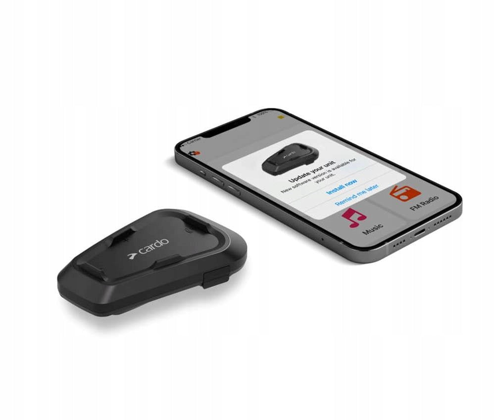 Motorcycle Intercom Cardo Spirit HD Single Bluetooth 600 m