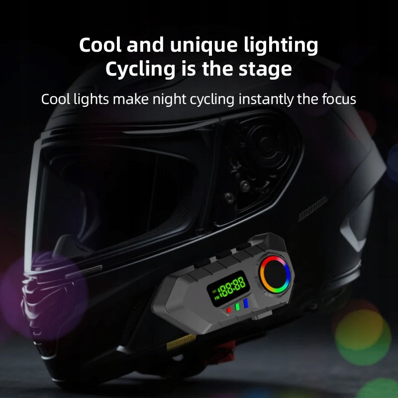 Motorcycle Intercom Kit 2 x Y30A Bluetooth Headphones for IP65 Helmet Packaging status original