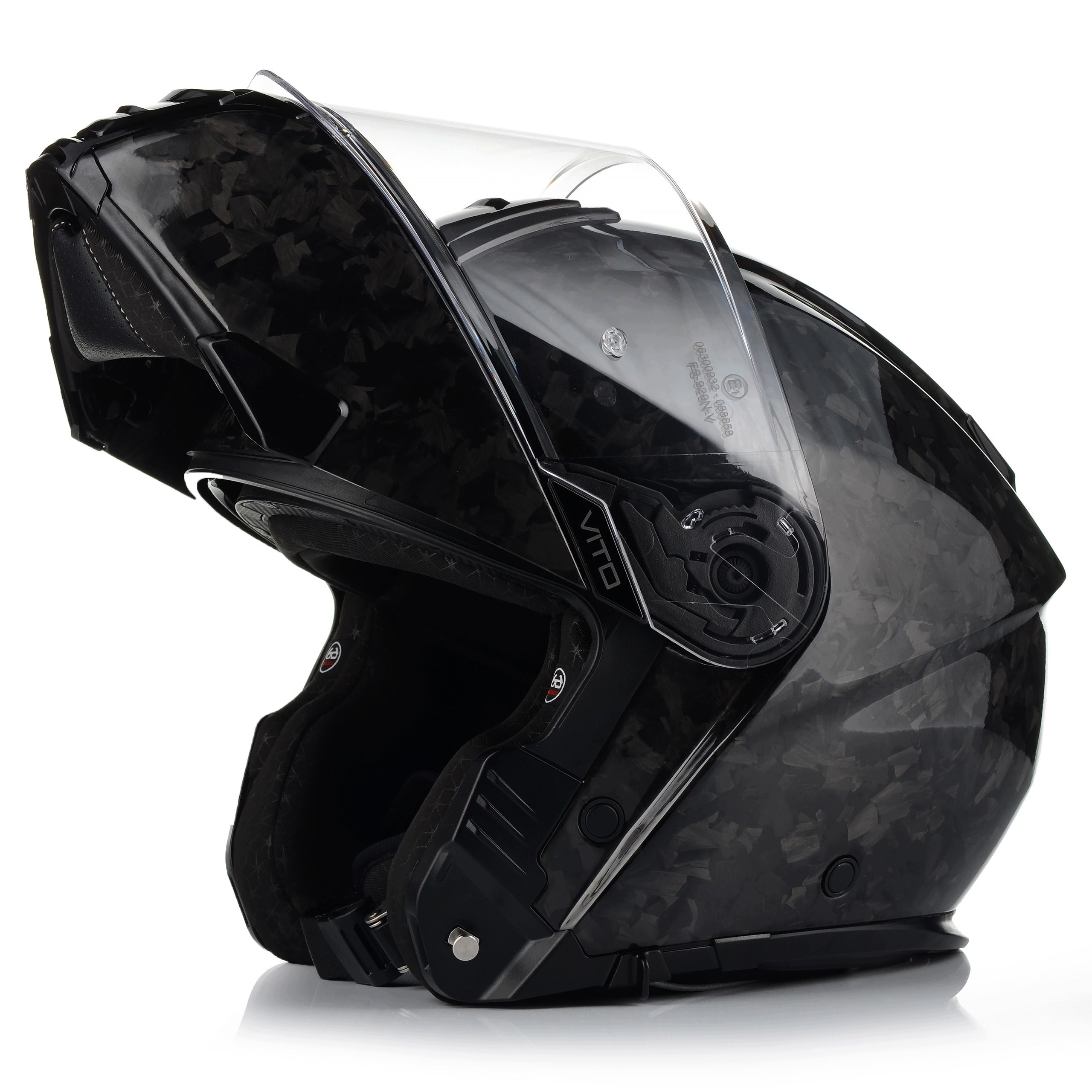 Motorcycle Jaw Helmet | VITO CARBON | carbon fiber 22.06 + BLENDA Manufacturer's catalog number 1349L