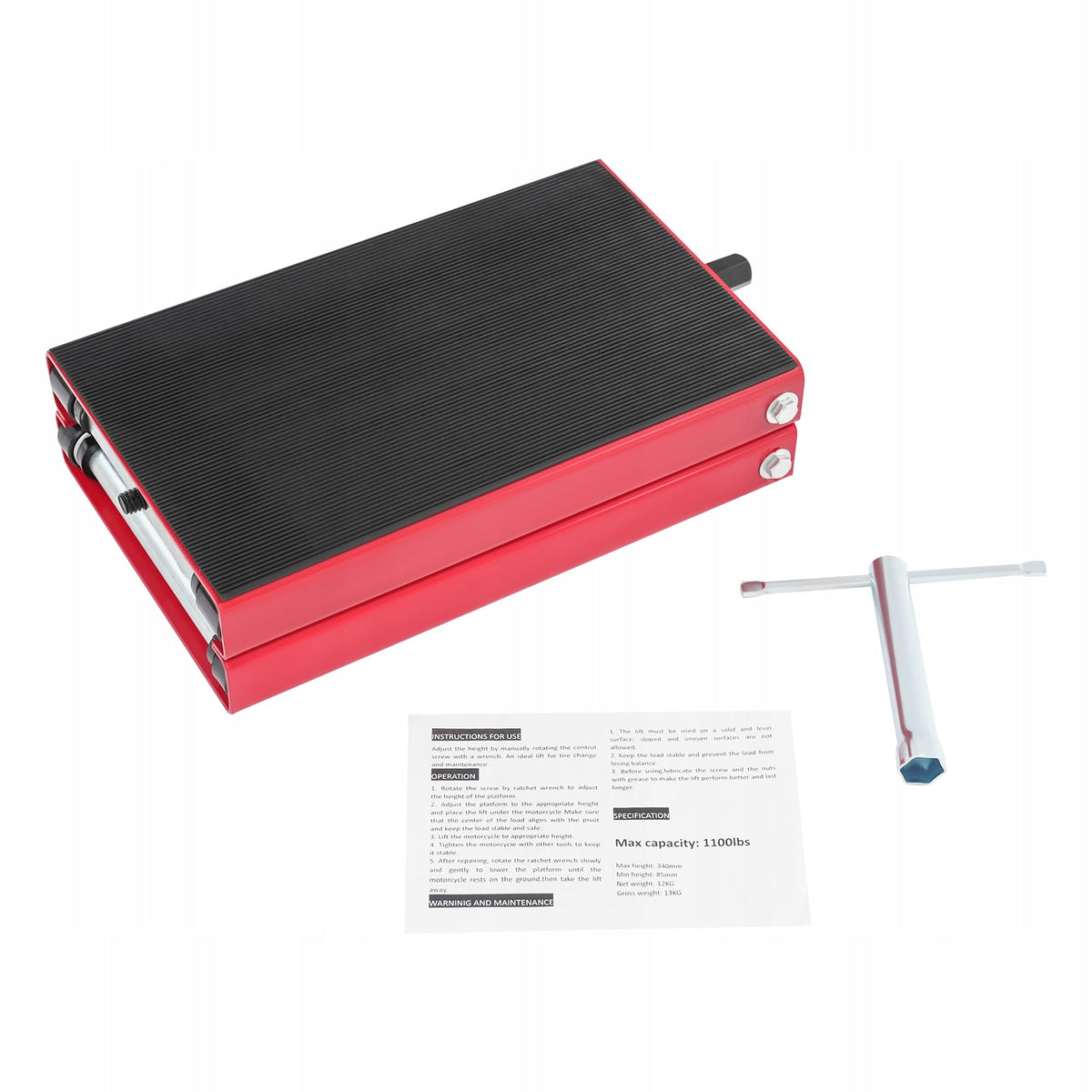 Motorcycle Lift, Manoeuvring Aid Motorcycle Jack For 500KG MAX Manufacturer no brand